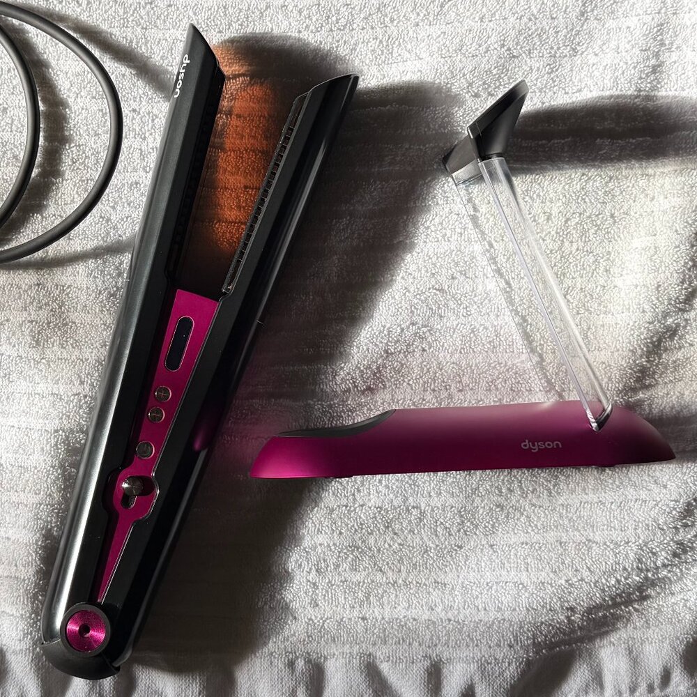 Dyson Corrale hair straightener Black Fuchsia - Like New - Picture 12 of 14